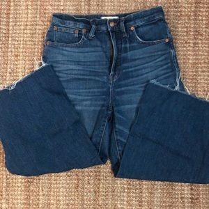 Madewell Wide Leg Crop Jean
